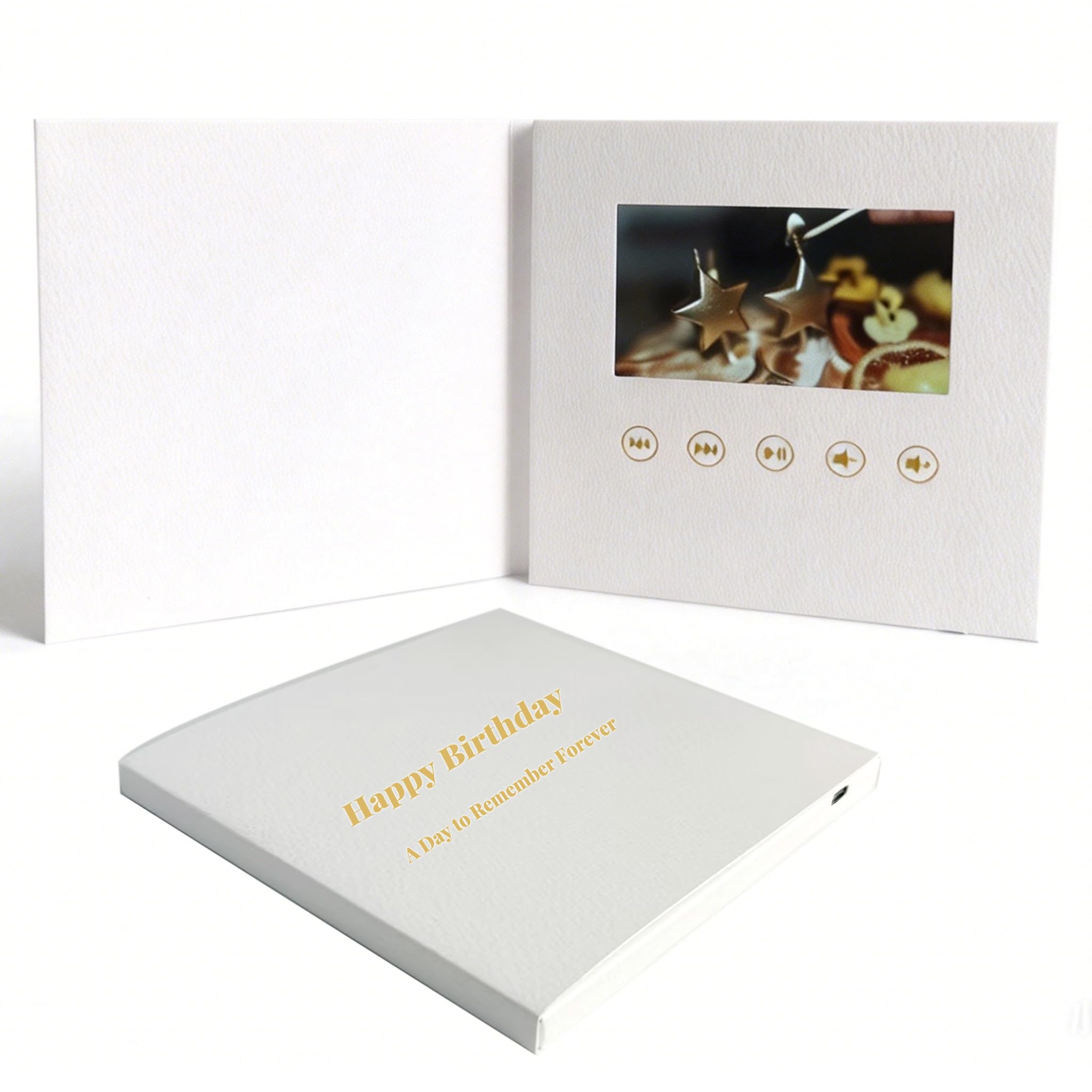 スタミュ 7周年 SPECIAL MESSAGE CARD 4 Amazon.com: Jeasun 4.3 Inch Video Greeting Card Plays Up to 30